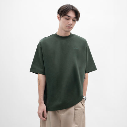 Graphic Interlock Oversized Tee