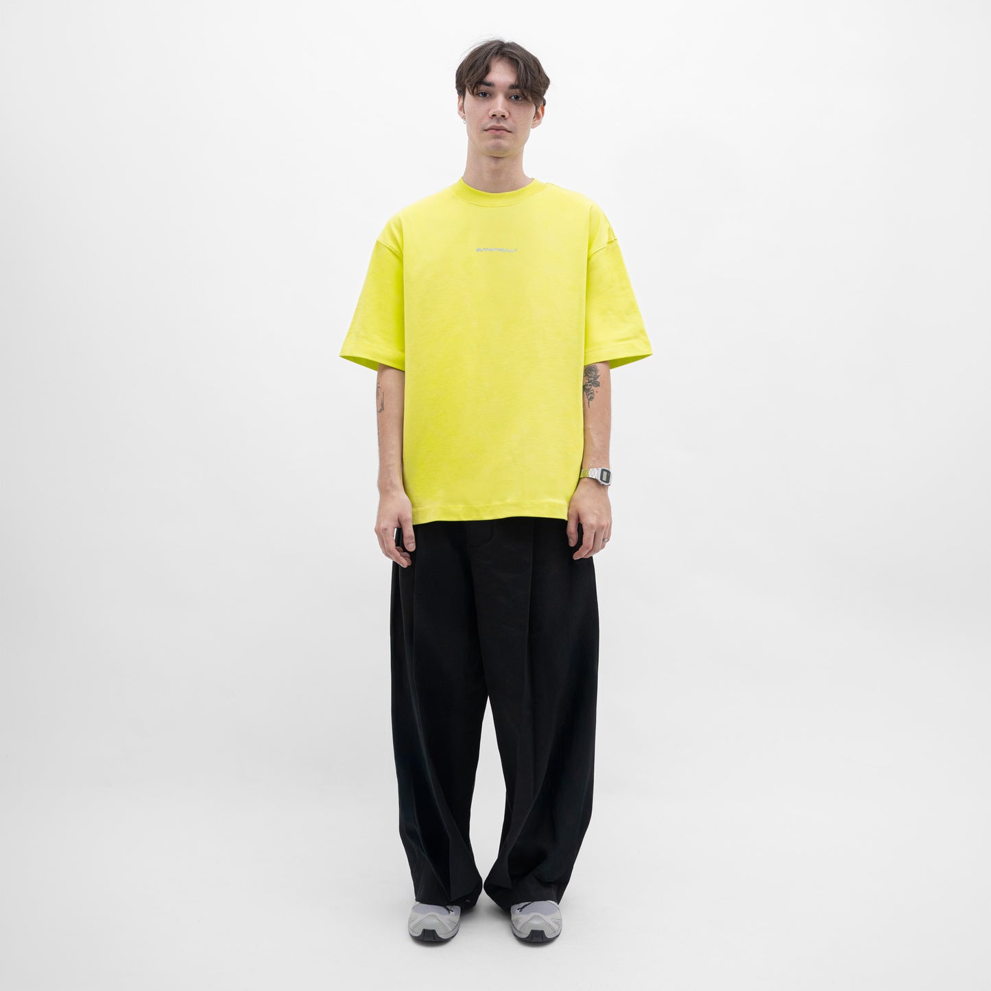 Graphic Cotton Oversized Tee
