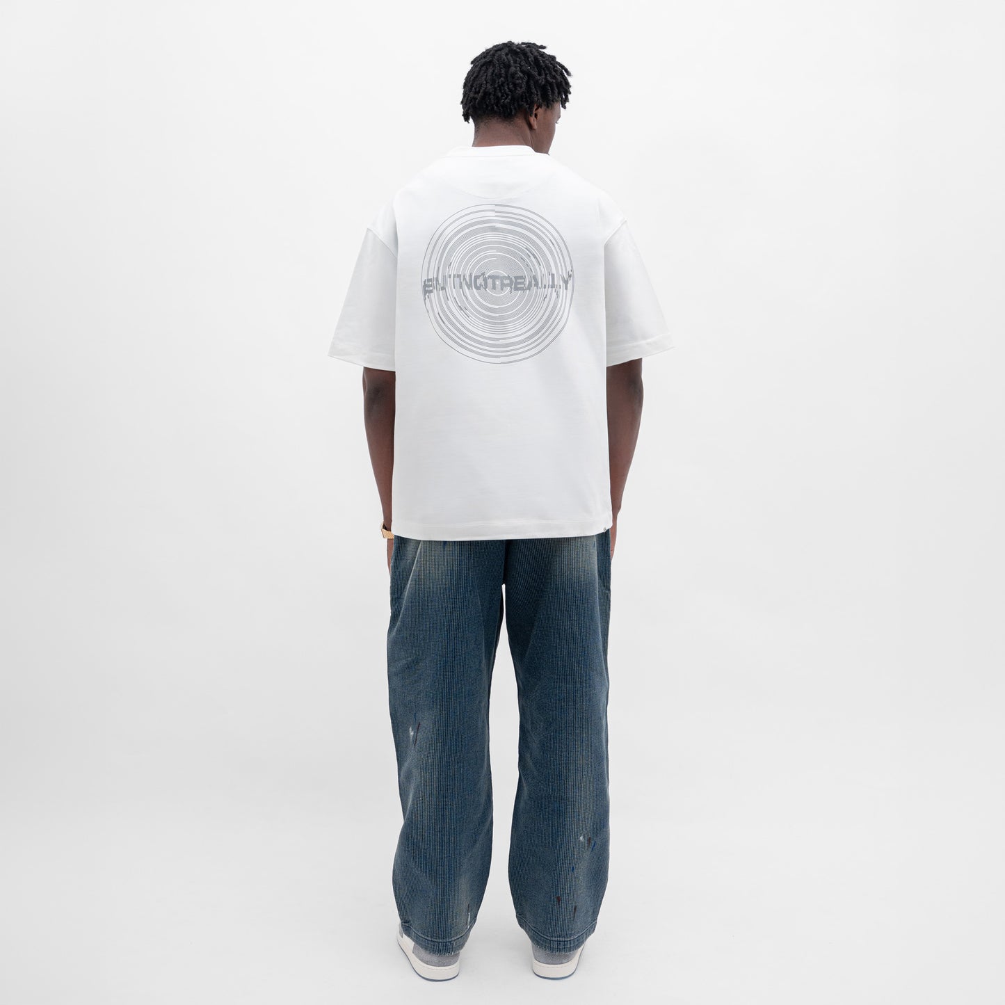 Graphic Cotton Oversized Tee