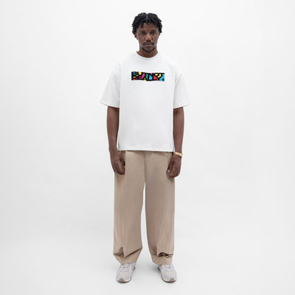 Graphic Interlock Oversized Tee