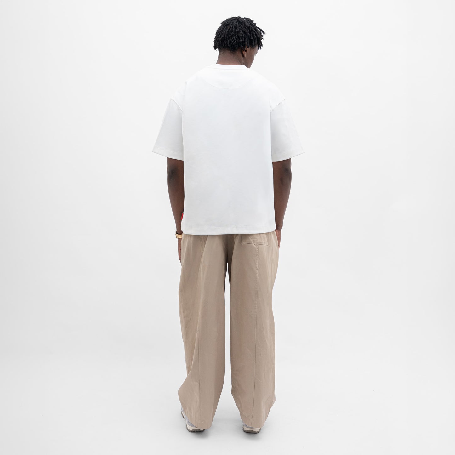 Graphic Interlock Oversized Tee