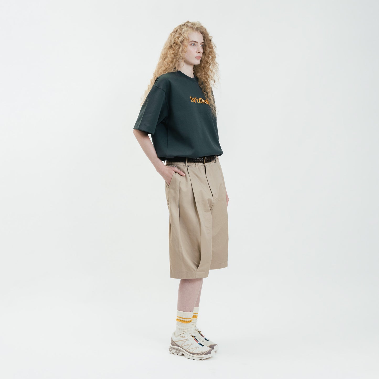 Graphic Interlock Oversized Tee