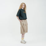 Graphic Interlock Oversized Tee