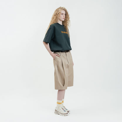 Graphic Interlock Oversized Tee
