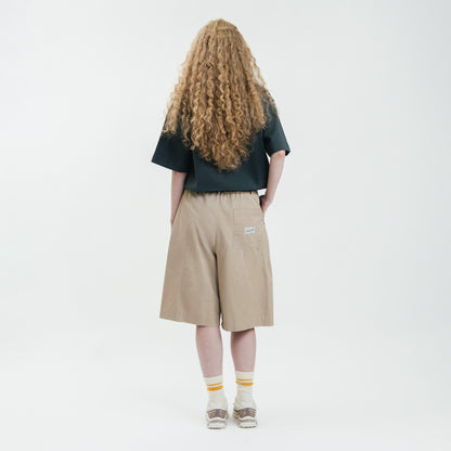 Graphic Interlock Oversized Tee