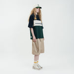 Graphic Pique Oversized Polo Tee