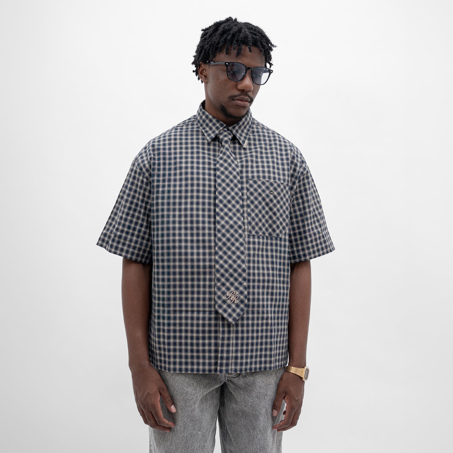 Cotton Boxy Work Shirt