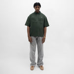 Graphic Interlock Oversized Polo Tee