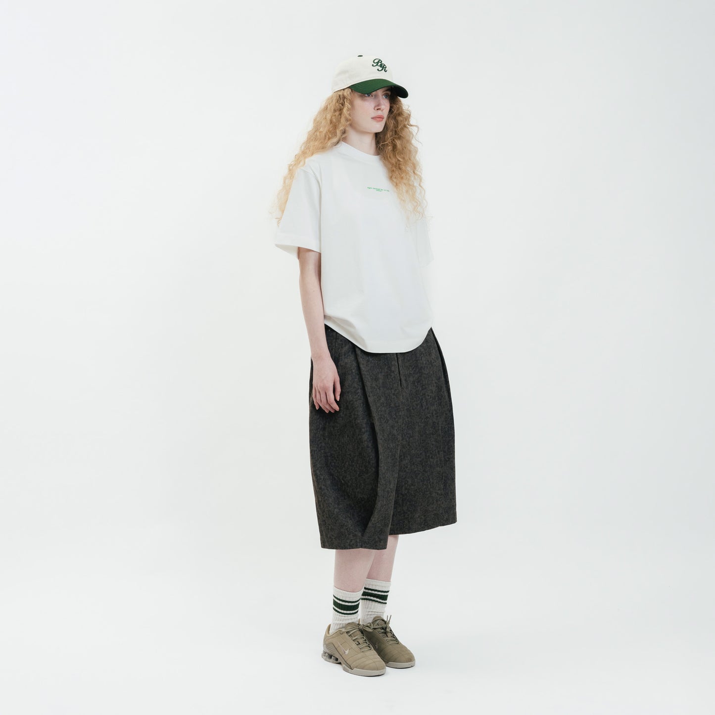 Core Cotton Graphic Cropped Tee