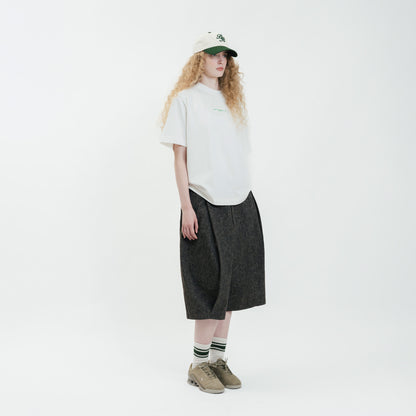 Core Cotton Graphic Cropped Tee