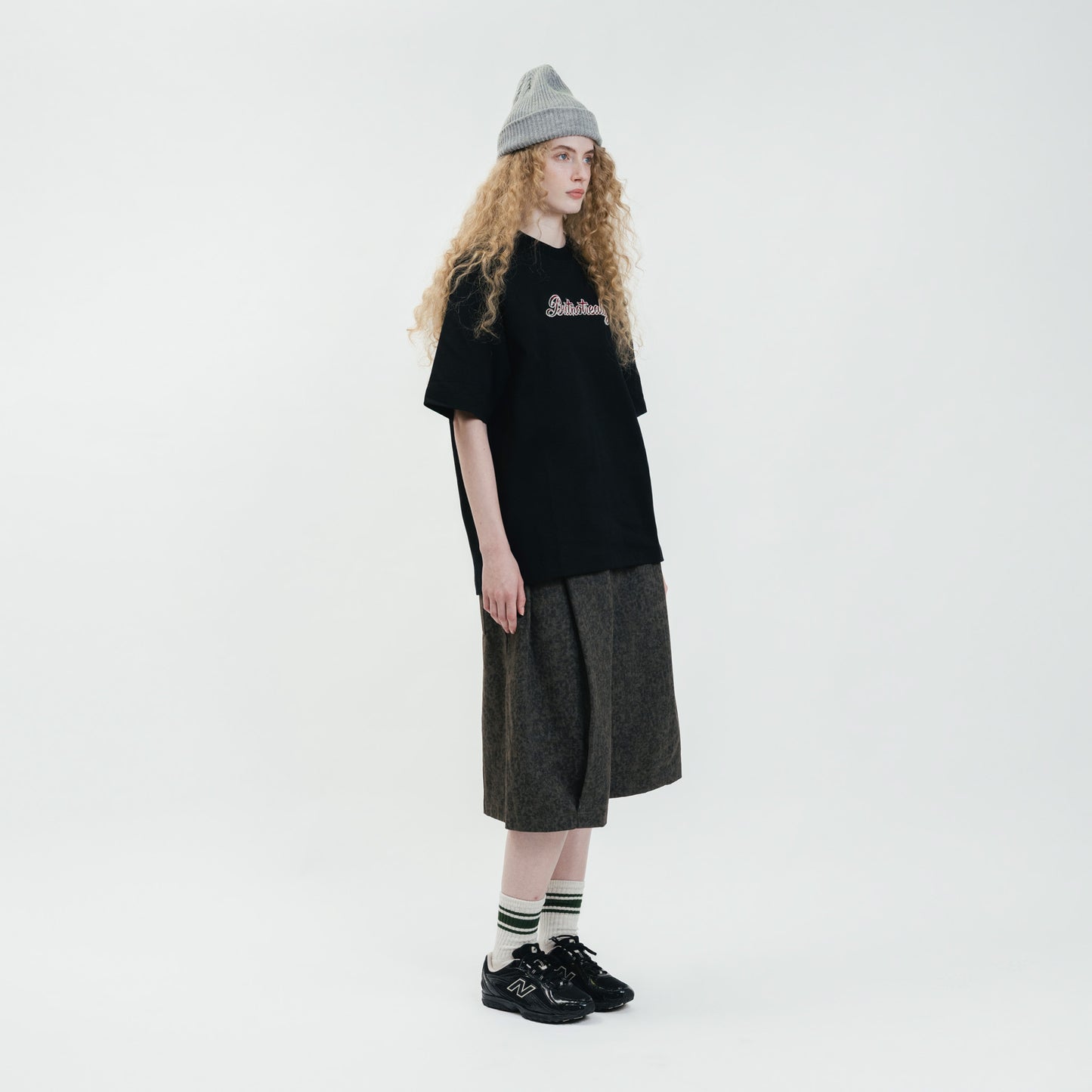 Graphic Interlock Oversized Tee