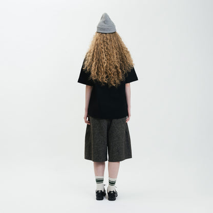 Graphic Interlock Oversized Tee