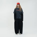 Graphic Mesh Oversized Tee