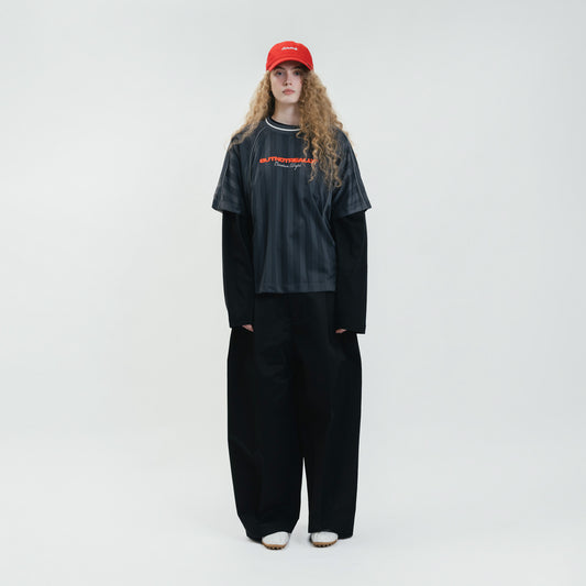 Graphic Mesh Oversized Tee
