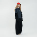 Graphic Mesh Oversized Tee