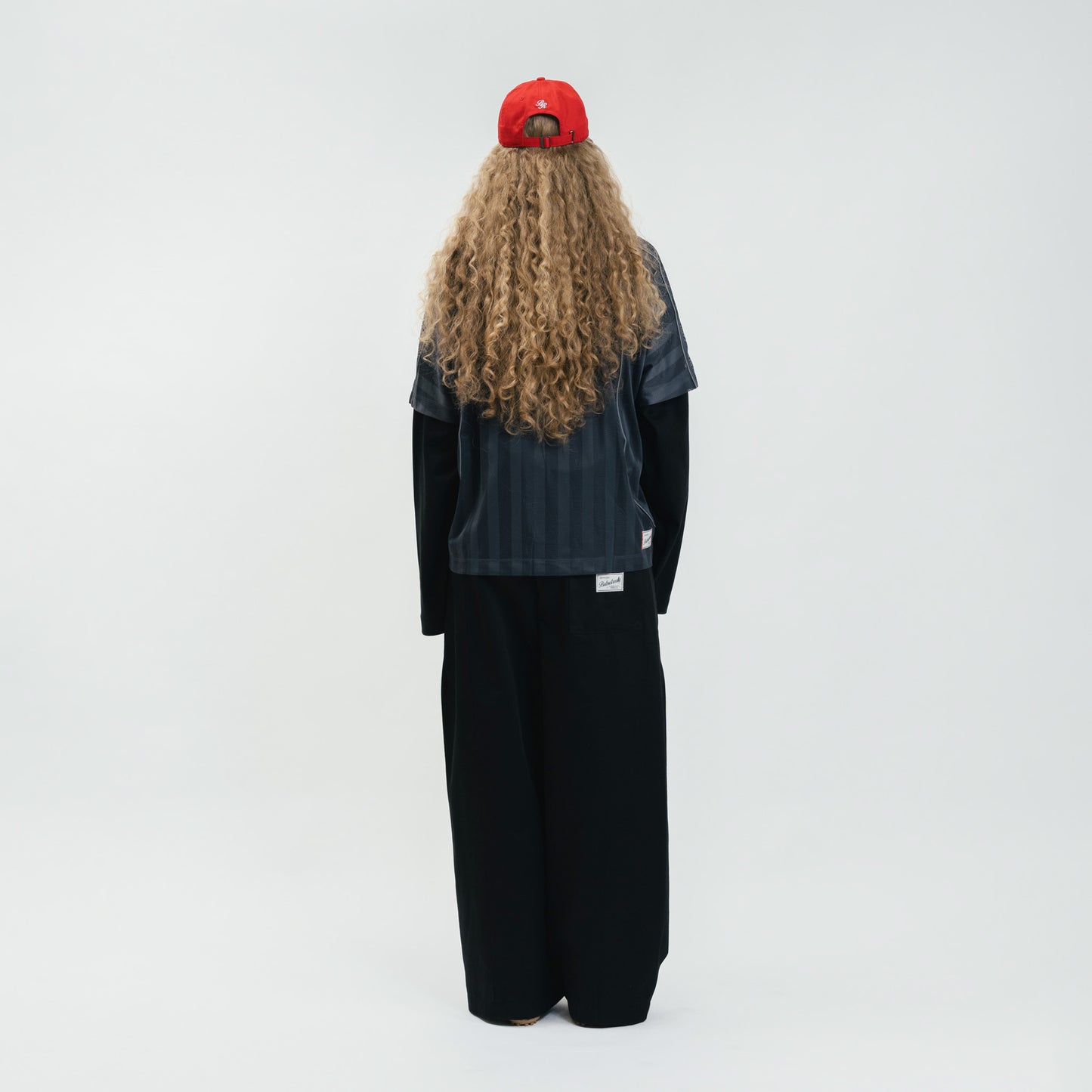 Graphic Mesh Oversized Tee