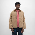 Graphic Cotton Boxy Cropped Jacket