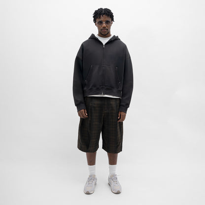 Core Interlock Oversized Zip Up Hoodie