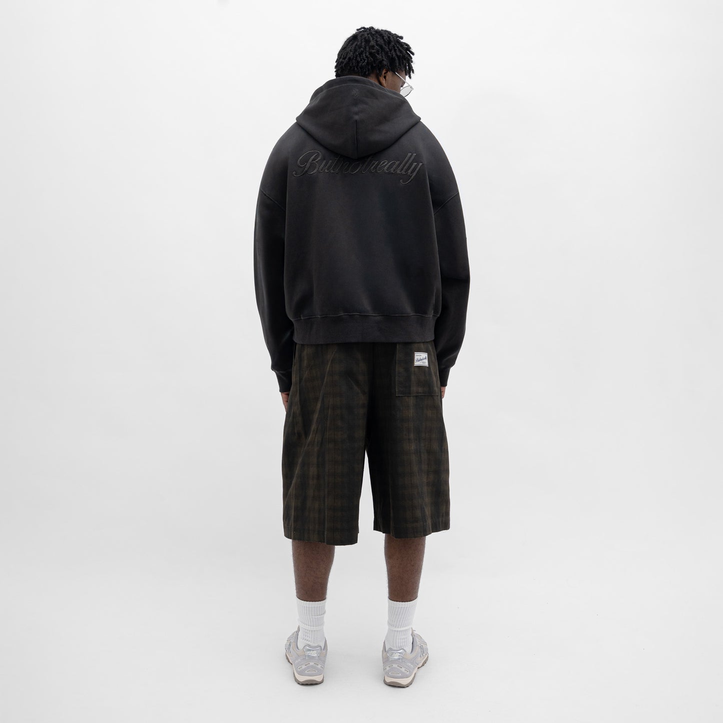 Core Interlock Oversized Zip Up Hoodie