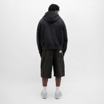 Core Interlock Oversized Zip Up Hoodie
