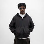 Core Interlock Oversized Zip Up Hoodie