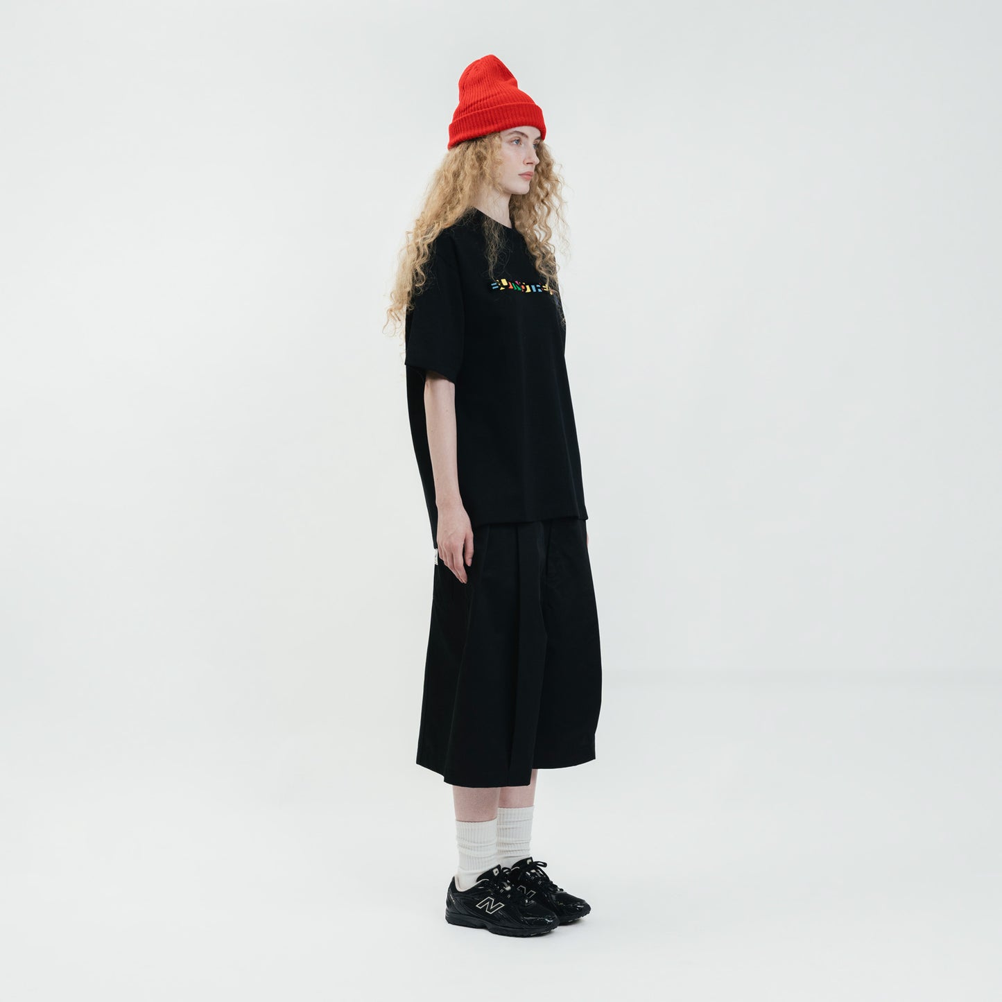 Graphic Interlock Oversized Tee