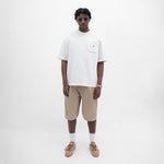 Graphic Cotton Oversized Pocket Tee