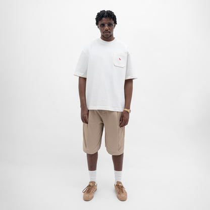 Graphic Cotton Oversized Pocket Tee