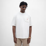Graphic Cotton Oversized Pocket Tee