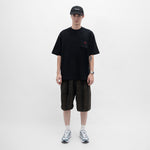 Graphic Cotton Oversized Pocket Tee