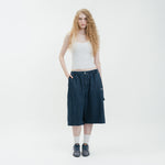 Core Denim Pinstripes Jorts