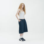 Core Denim Pinstripes Jorts