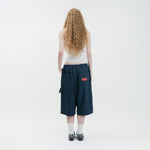 Core Denim Pinstripes Jorts