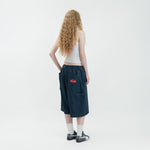 Core Denim Pinstripes Jorts