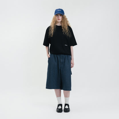 Core Cotton Drawcord Oversized Tee