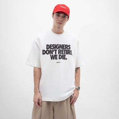 Core Cotton Graphic Oversized Tee