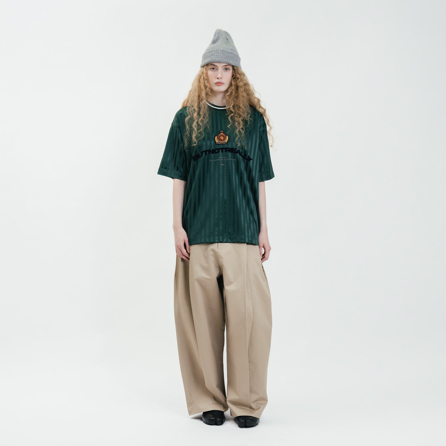 Graphic Stripes Oversized Jersey