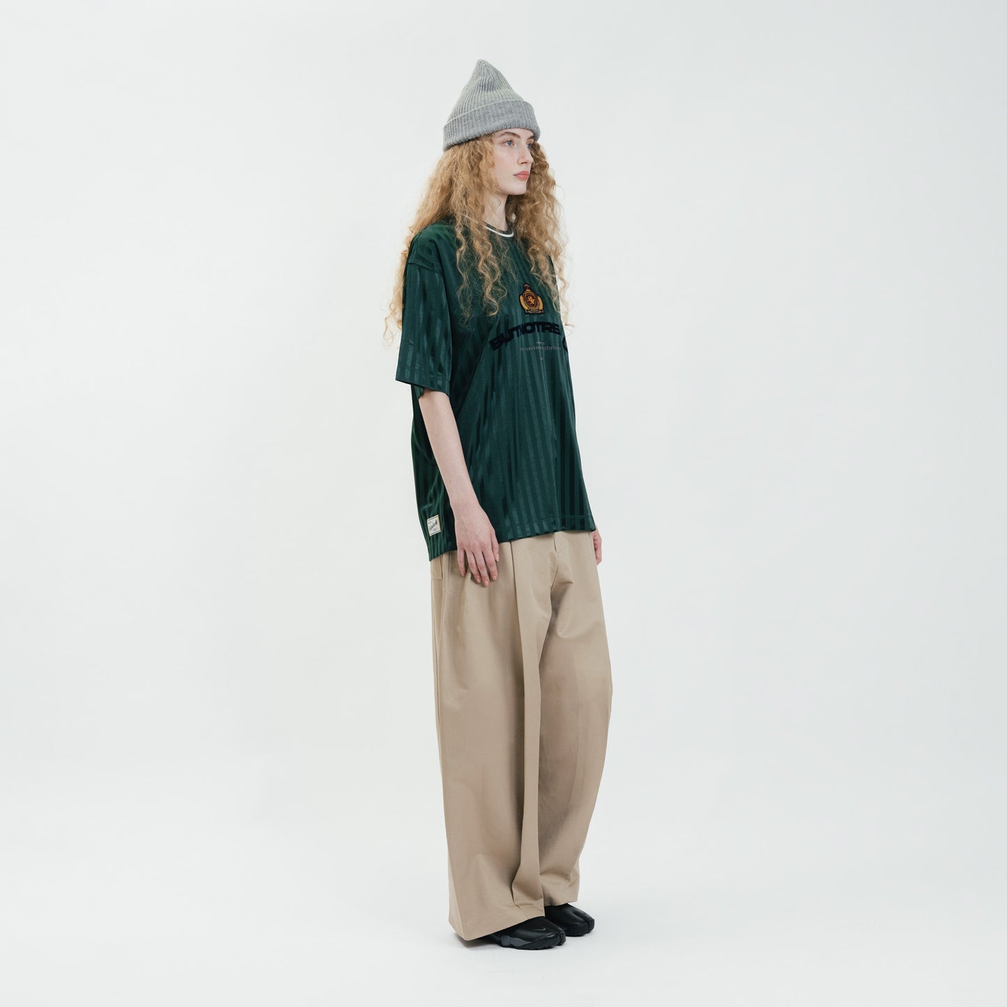 Graphic Stripes Oversized Jersey