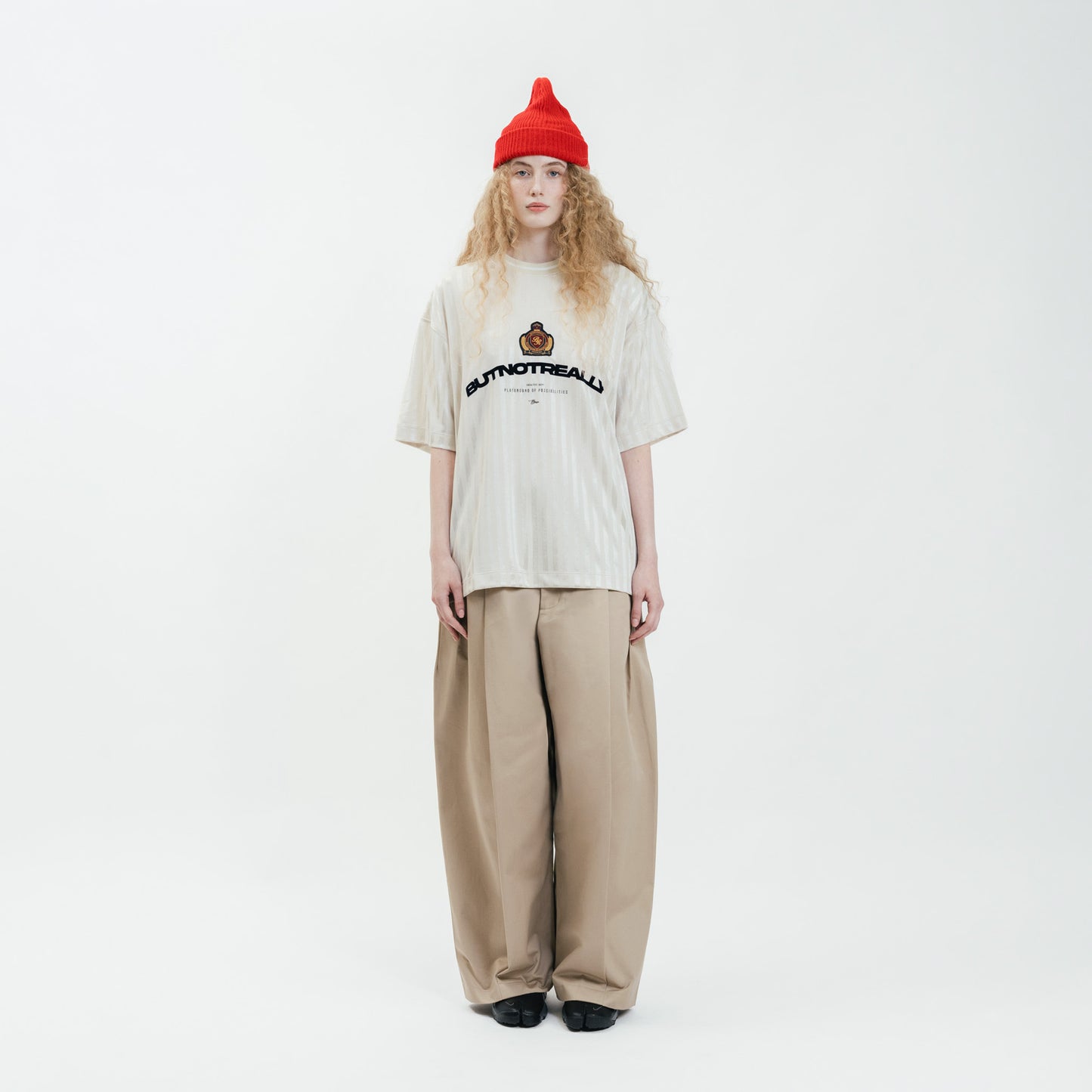 Graphic Stripes Oversized Jersey