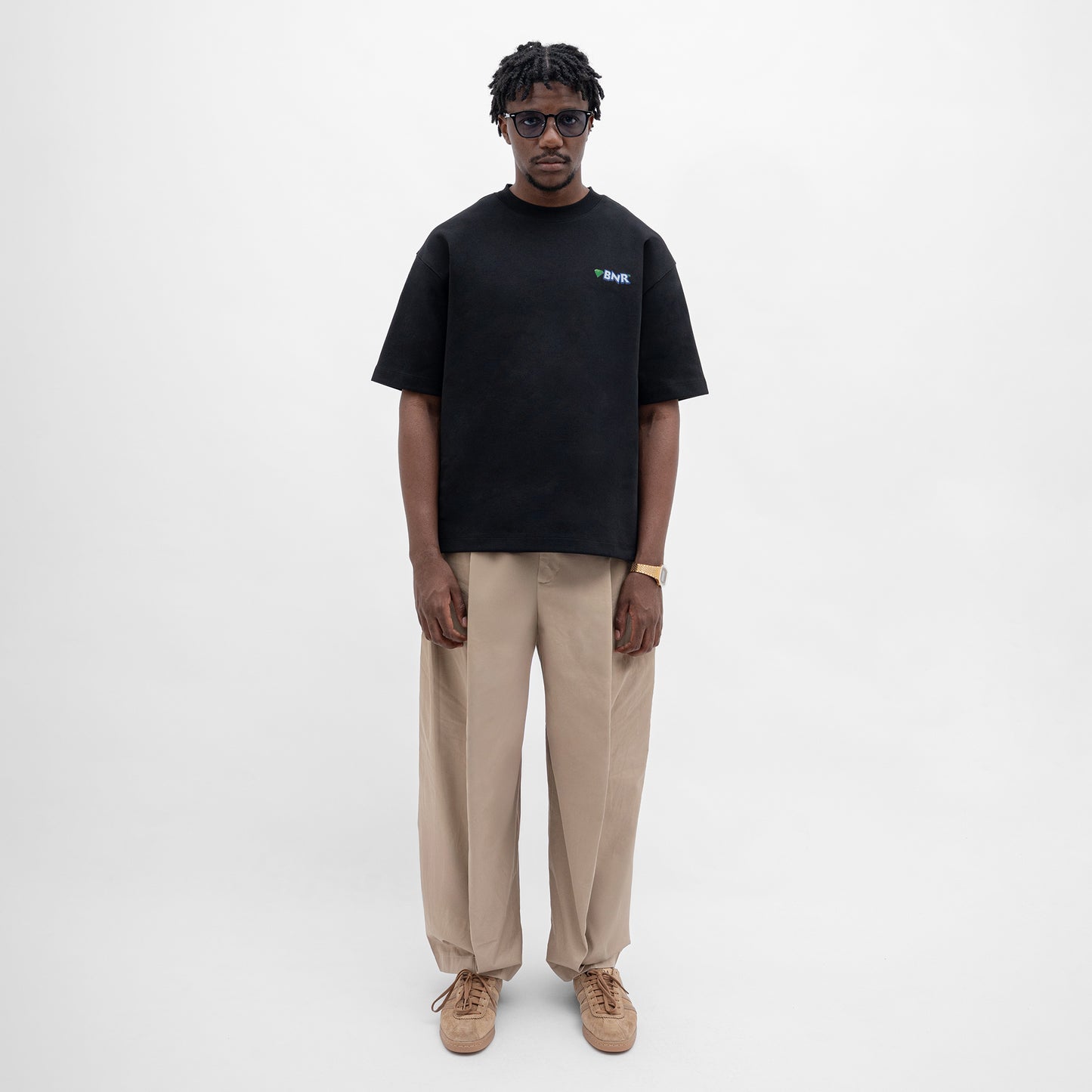 Graphic Interlock Oversized Tee