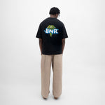Graphic Interlock Oversized Tee