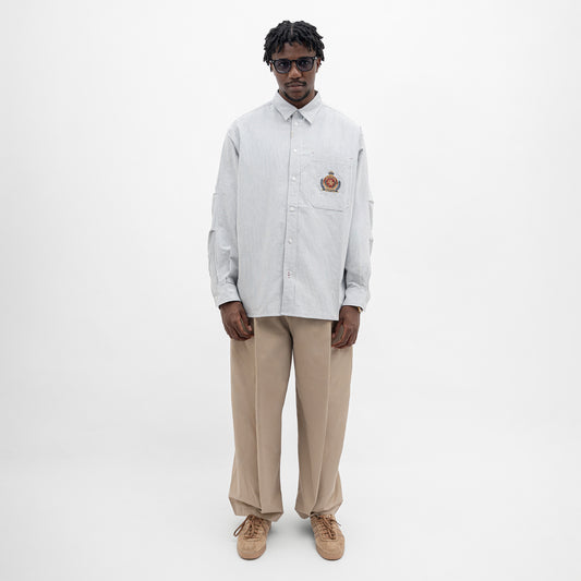 Oxford Oversized Longsleeves Work Shirt