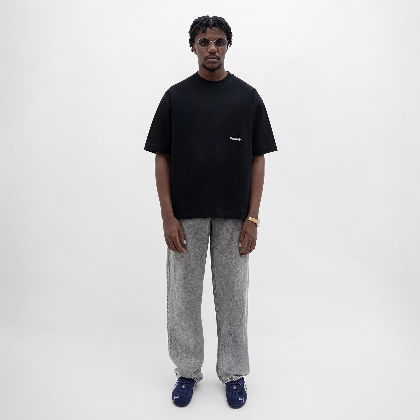 Graphic Cotton Oversized Tee