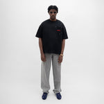 Graphic Interlock Oversized Pocket Tee