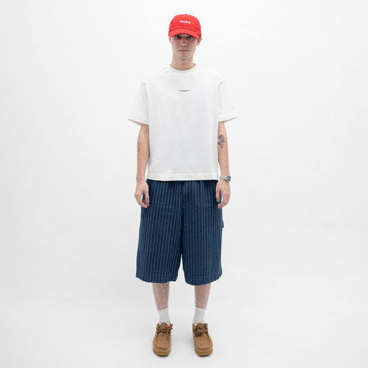 Core Denim Pinstripes Jorts