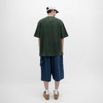 Graphic Cotton Oversized Pocket Tee
