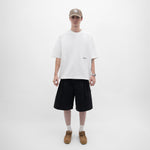 Core Cotton Drawcord Oversized Tee