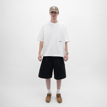 Core Cotton Drawcord Oversized Tee