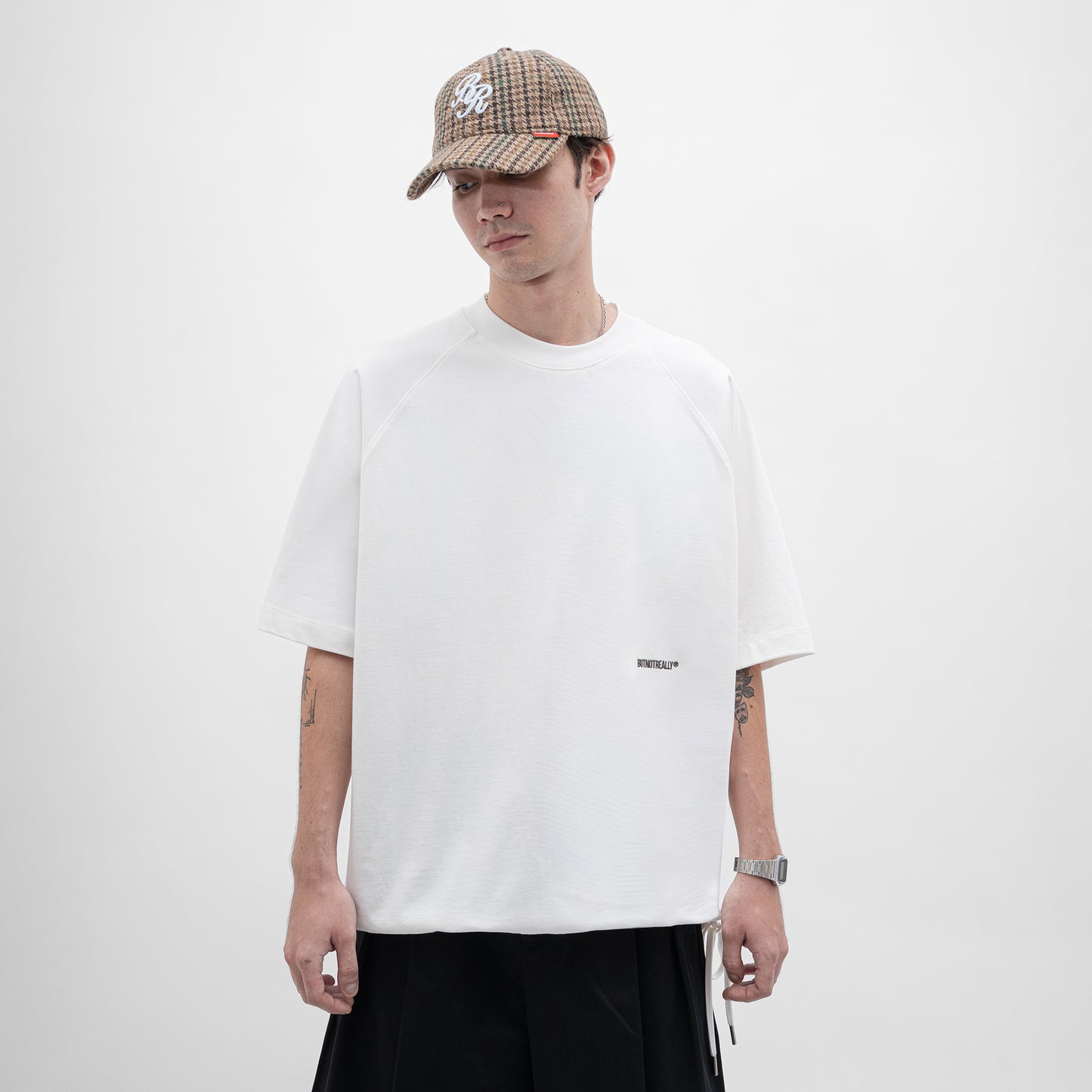 Core Cotton Drawcord Oversized Tee