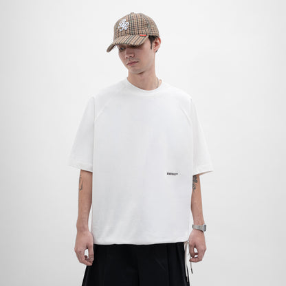 Core Cotton Drawcord Oversized Tee